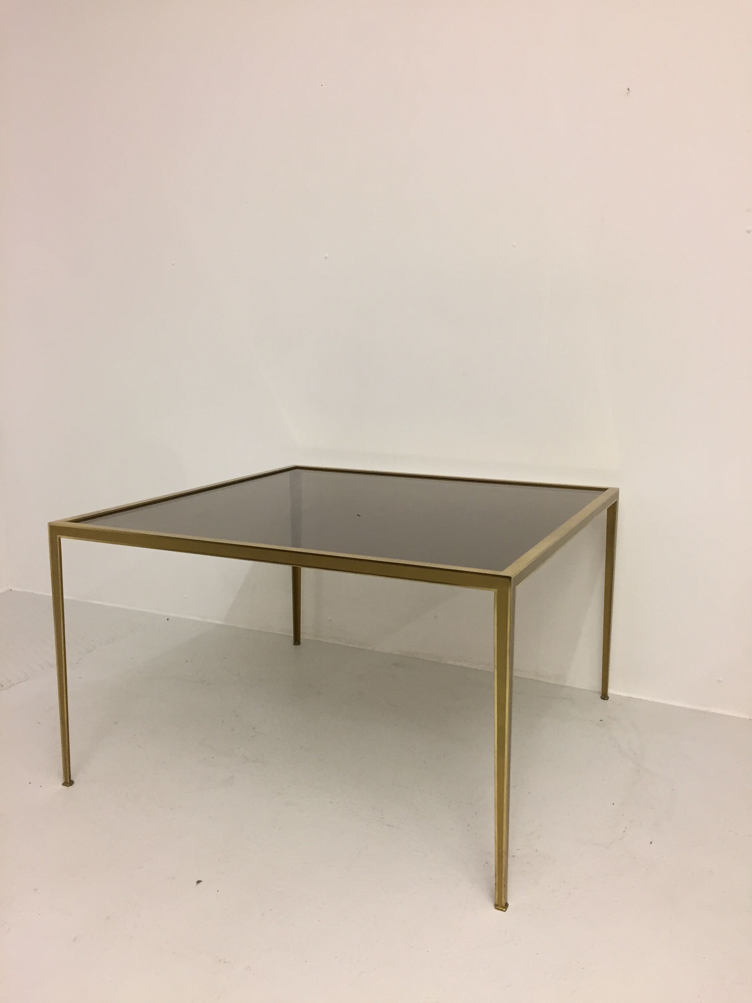 Table basse en laiton de Deutsche Werkstätten