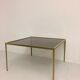 Table basse en laiton de Deutsche Werkstätten