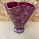 Antique Vase Corolle J. GUET Ceramic Pink Speckled Vintage