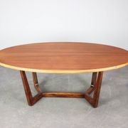 Table de conférence milieu du siècle par Dřevotvar, années 1960