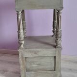 Lacquered bedside table early 20th century