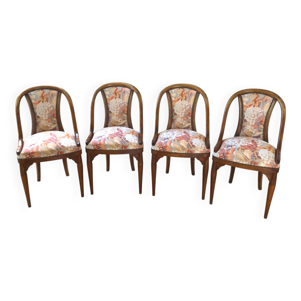 Chaises gondole style directoire