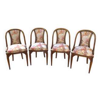 Chaises gondole style directoire