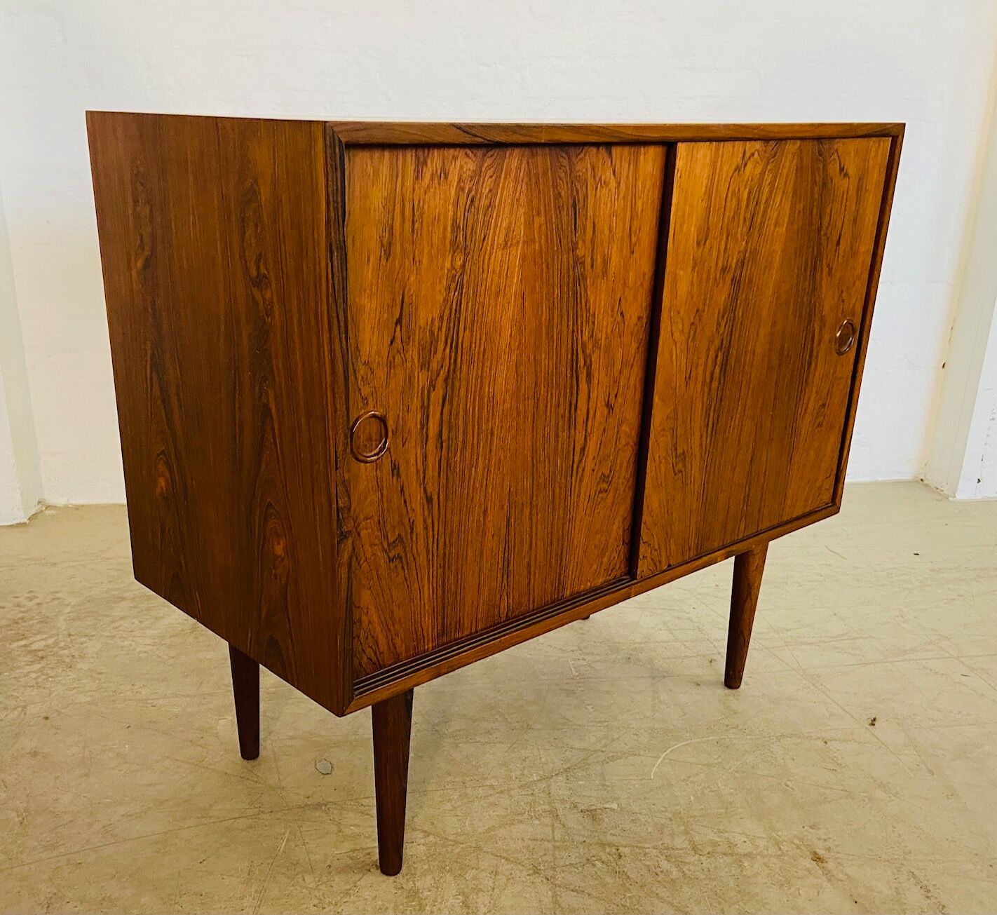Vintage Danish mid-century rosewood chest of drawers 1960s
