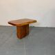 Brutalist Japanese side table, wabi-sabi, mid-century, 1960s