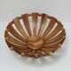 Fruit cup in olive wood vintage design
