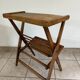 Table d'appoint, porte-revues scandinave vintage