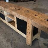 Old carpenter's workbench restored