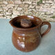 Glazed stoneware jug