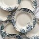 8 “Marie Louise” ironstone soup plates from Saint Amand and Hamage