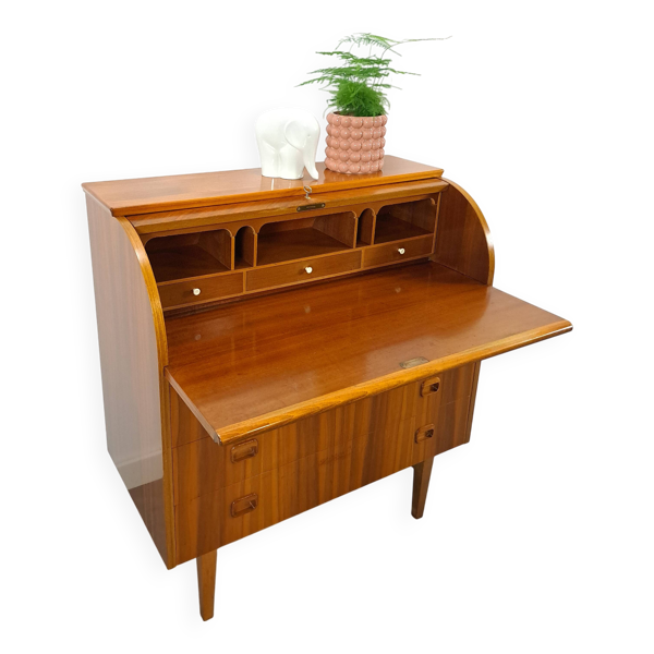 Secrétaire bureau uit Zweden met lades, bureau scandinave