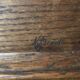 Art Nouveau tray in carved wood signed N.Faraut