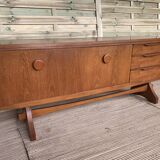 Scandinavian-style english line in teak