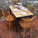 Black patinee farm table