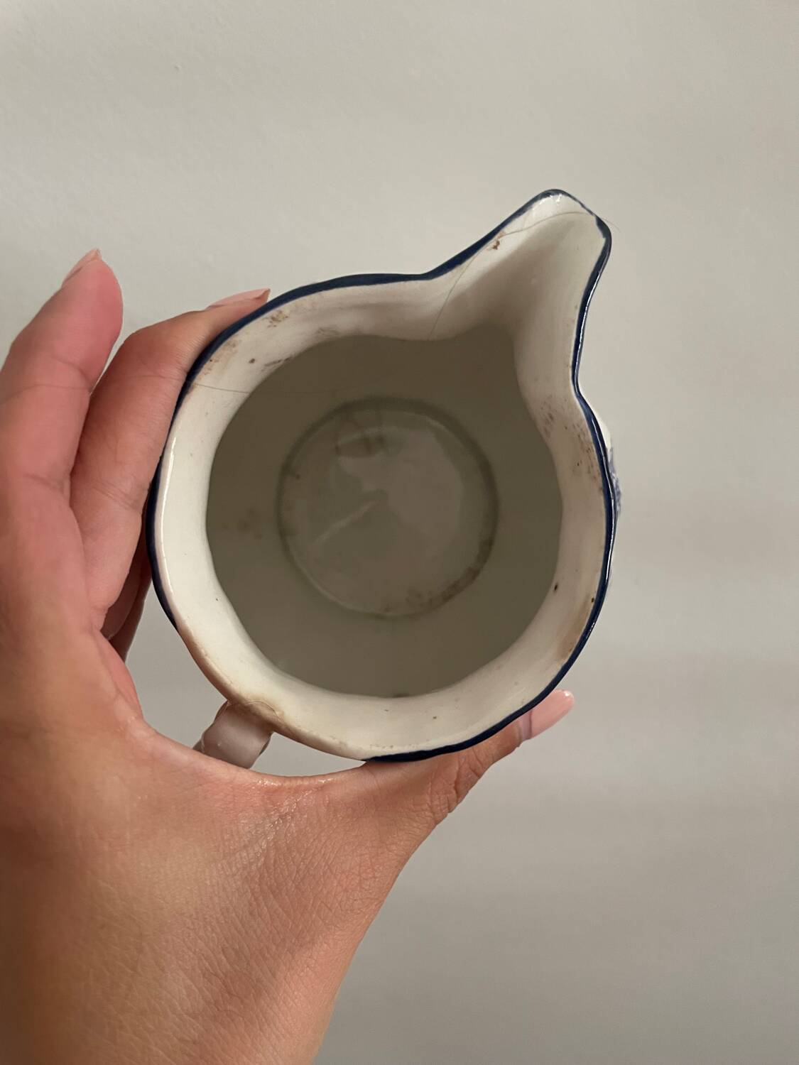 Pitcher / milk jug lancaster sarreguemines