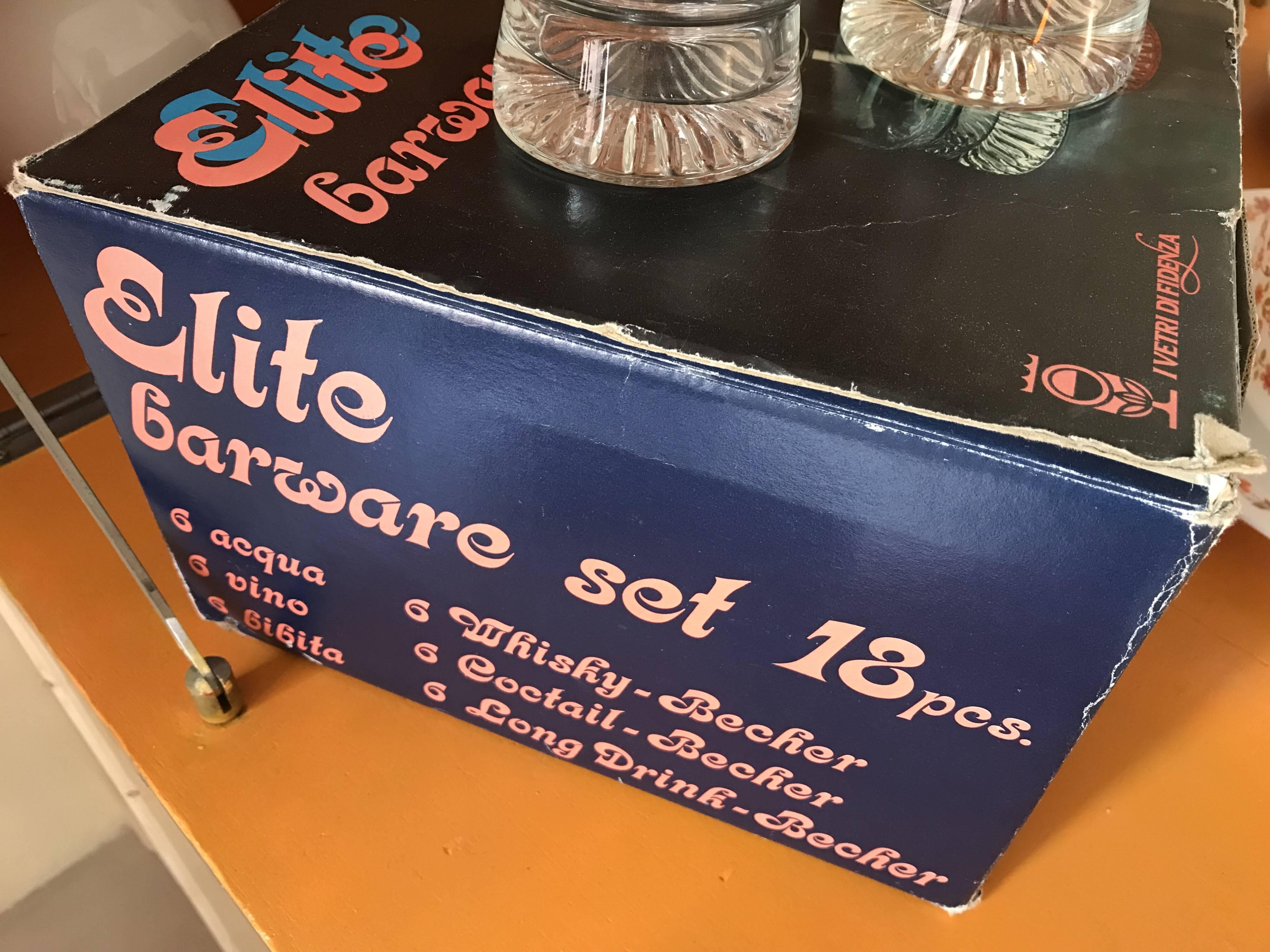 18 Italian design glasses