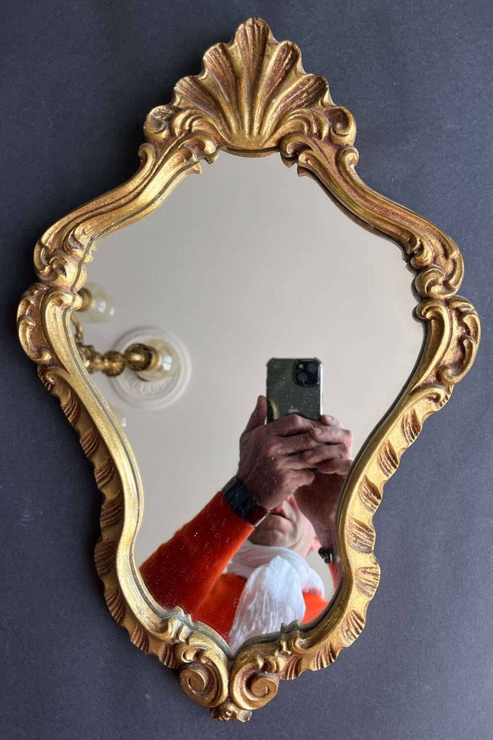 Rocaille mirror 46x30 cm