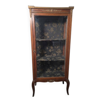 Antique library in Louis XV style made of mahogany.