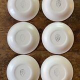 6 plates "Bazas" Salins