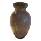 Salt Stoneware Vase, Signed Losson (Bouffioulx)