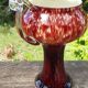 Vintage opaline vase from Florence