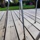 Lot de 4 chaises scoubidou années 60