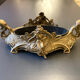 Large planter in gilded bronze Art nouvelles