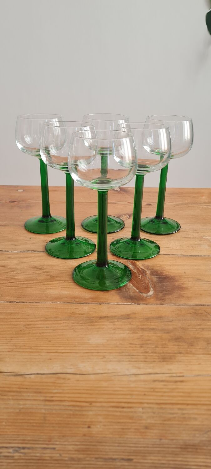 Set of 6 glasses Alsace