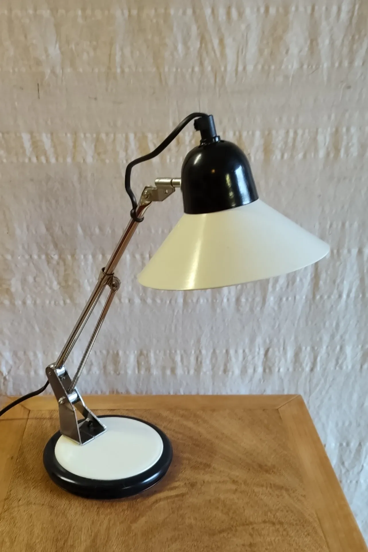 Articulated desk lamp by Aluminor (Fr.) - 1980s
