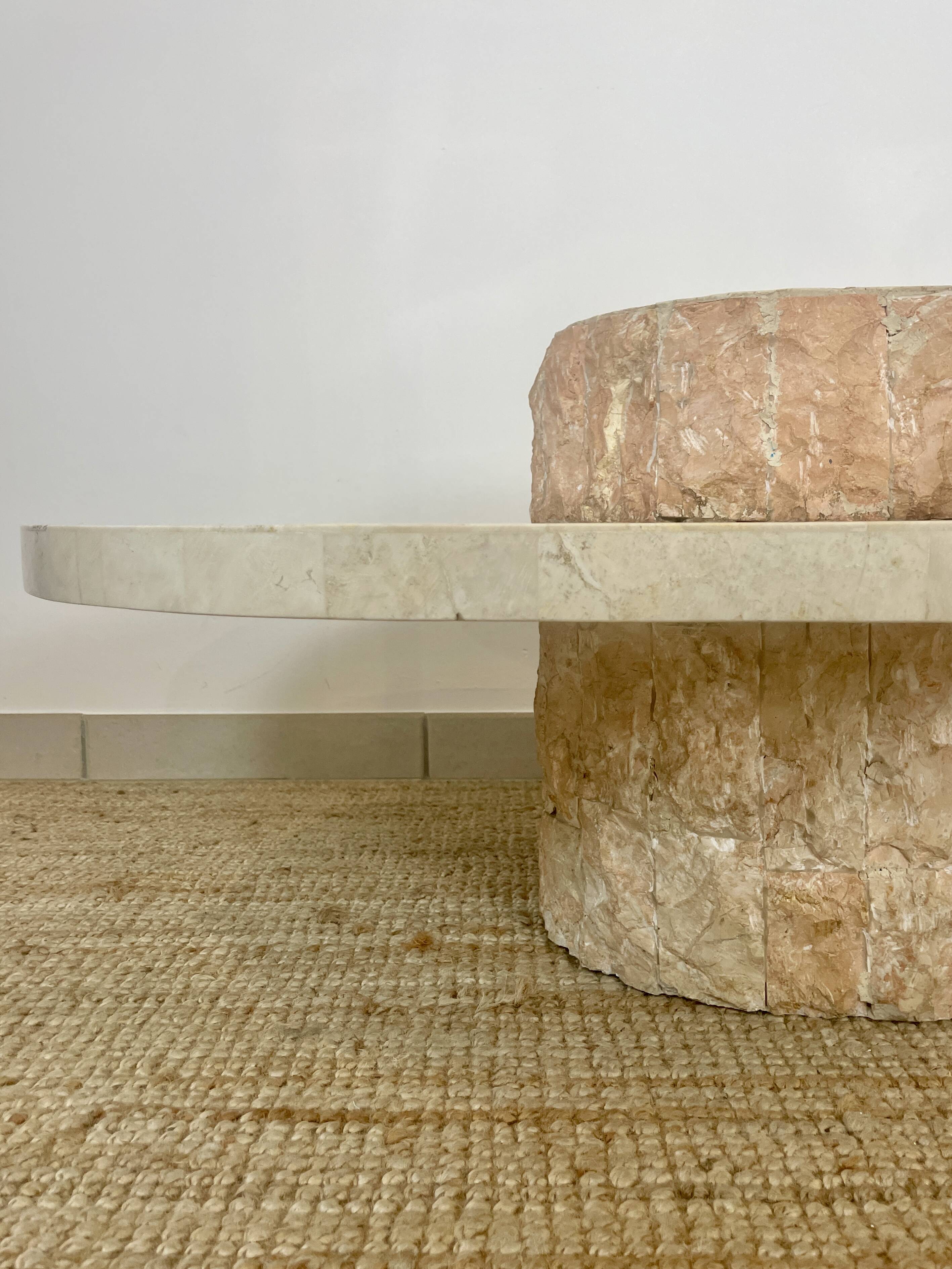 Magnussen Ponte Travertine Coffee Table