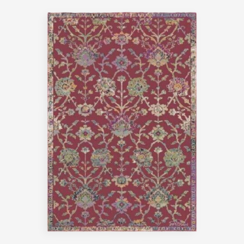 Tapis de maison fleuri fleuri