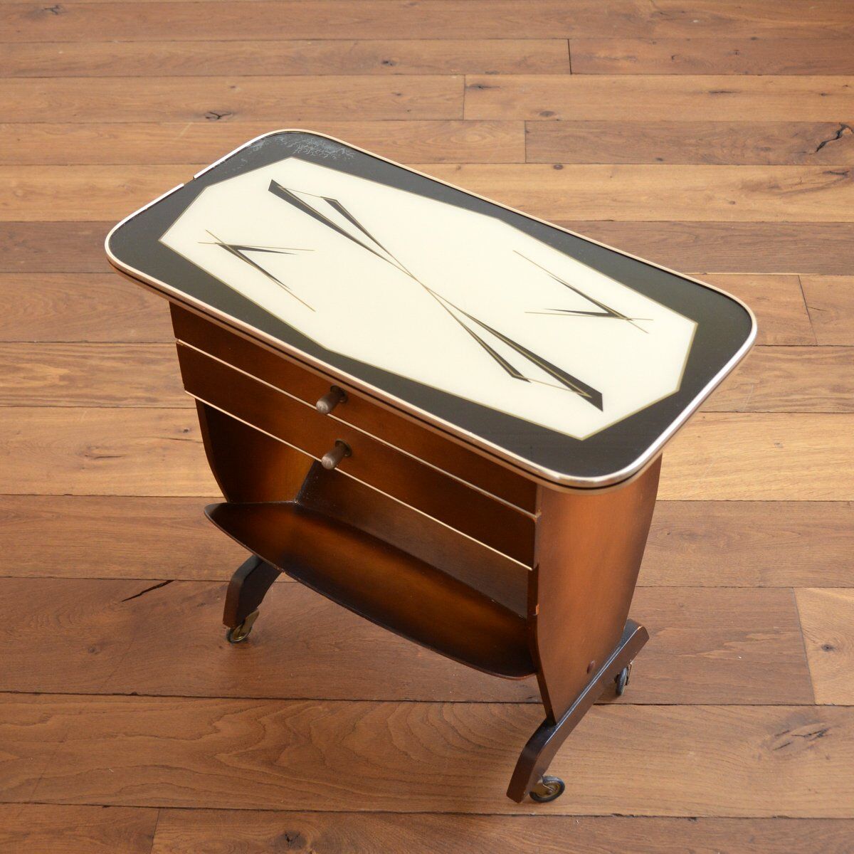 Side table, magazine holder, 1950s
