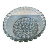 Sublime Moulded Glass Coupe - Vintage "Bubble" Style