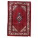 Vintage 1960s Indian Seraband rug 103cm x 156cm - 1C1251