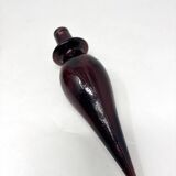 Empoli bottle in aubergine opaline