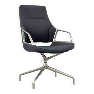 WILKHAHN CONFERENCE CHAIR in ALUMINUM and LEATHER from 2012