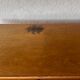 Vintage 70s double curtain filing cabinet