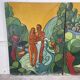 1950s diptych in the post-nabis style