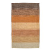 Mat-Cotton Rug with Row Decoration, Italy, 1970s