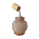Vintage pink opaline pendant light