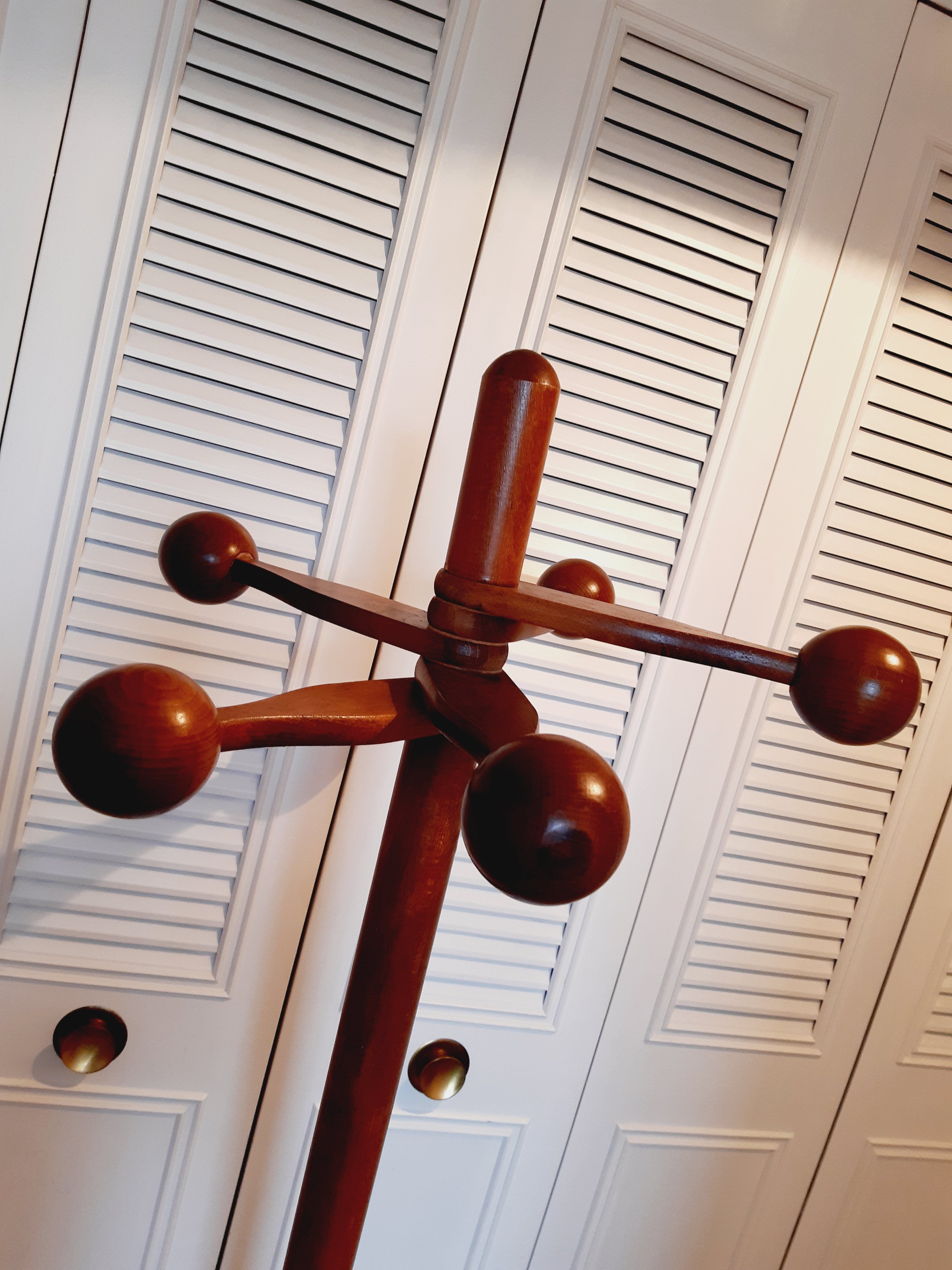 Vintage coat rack Scandinavian design