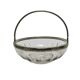 BCS Crystal Plate ART DECO with Brass Fittings