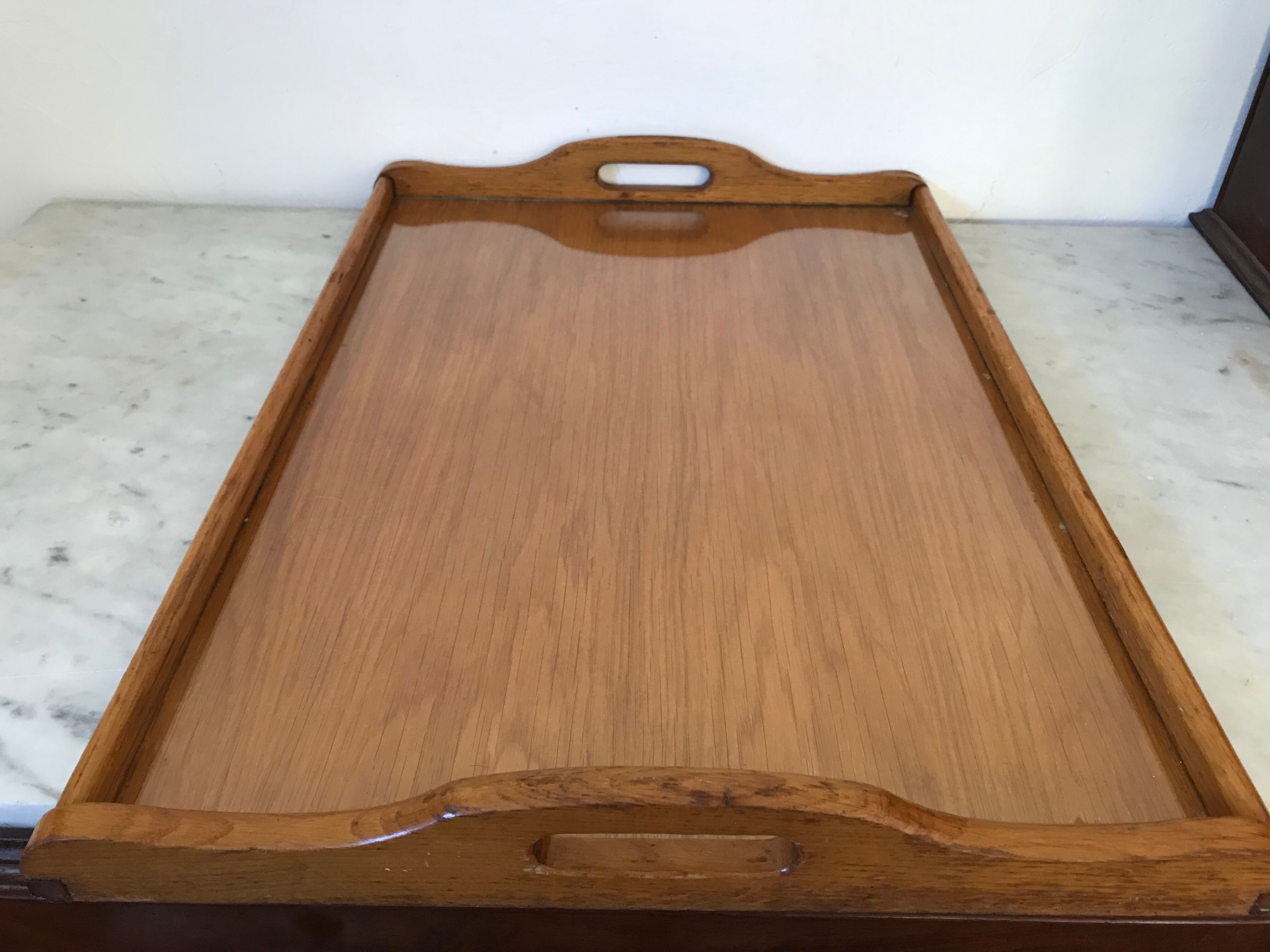 Vintage wooden platter