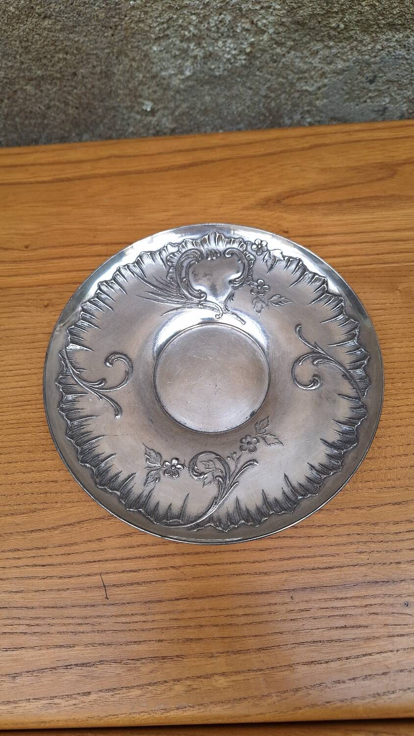 Christofle Gallia silver-plated chocolate cup