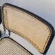 Série de 4 chaises Marcel Breuer modèle B32 signé Italy