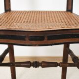 Cane bistro chairs