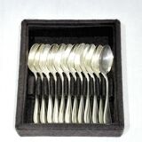 Christofle - 12 Moka spoons Pearls