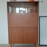 Vintage Scandinavian secretary desk from the 1960s - mid-century design.