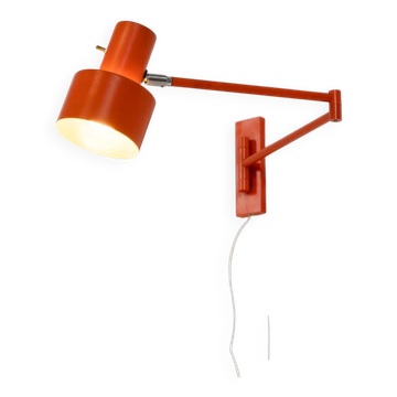 Applique murale orange "Skala" par Jo Hammerborg