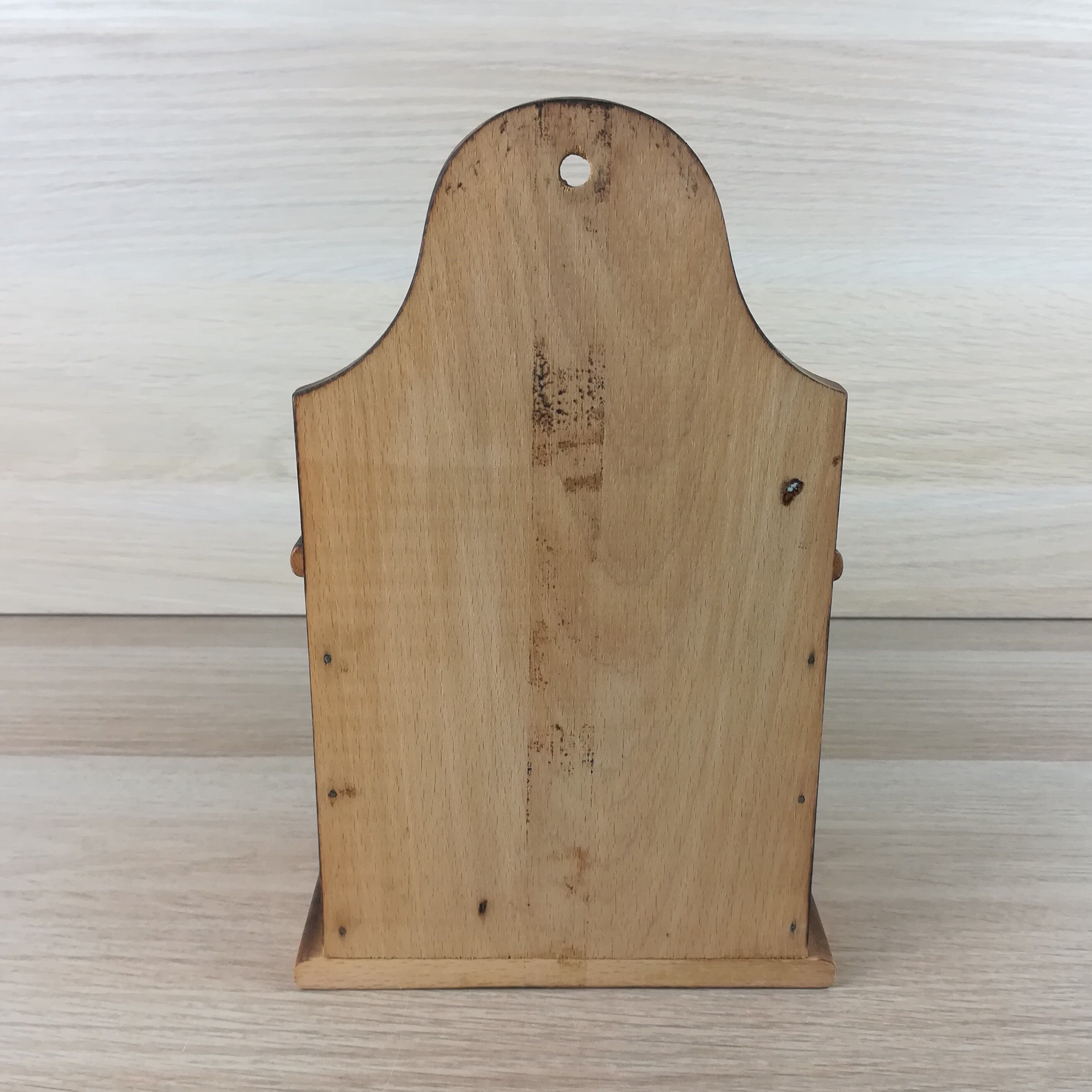 Wooden salt or match box